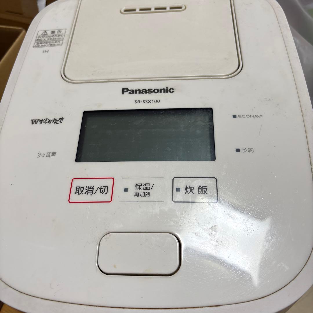 Panasonic SR-SSX100 炊飯器 2020年製