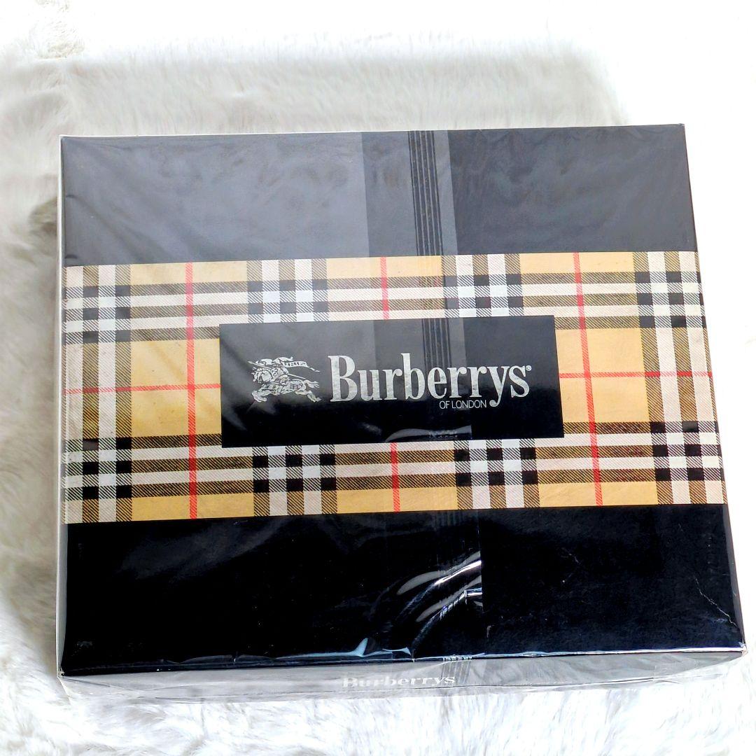 新品未開封♥箱付♡バーバリー♡Burberrys♡フラットシーツ♡西川産業