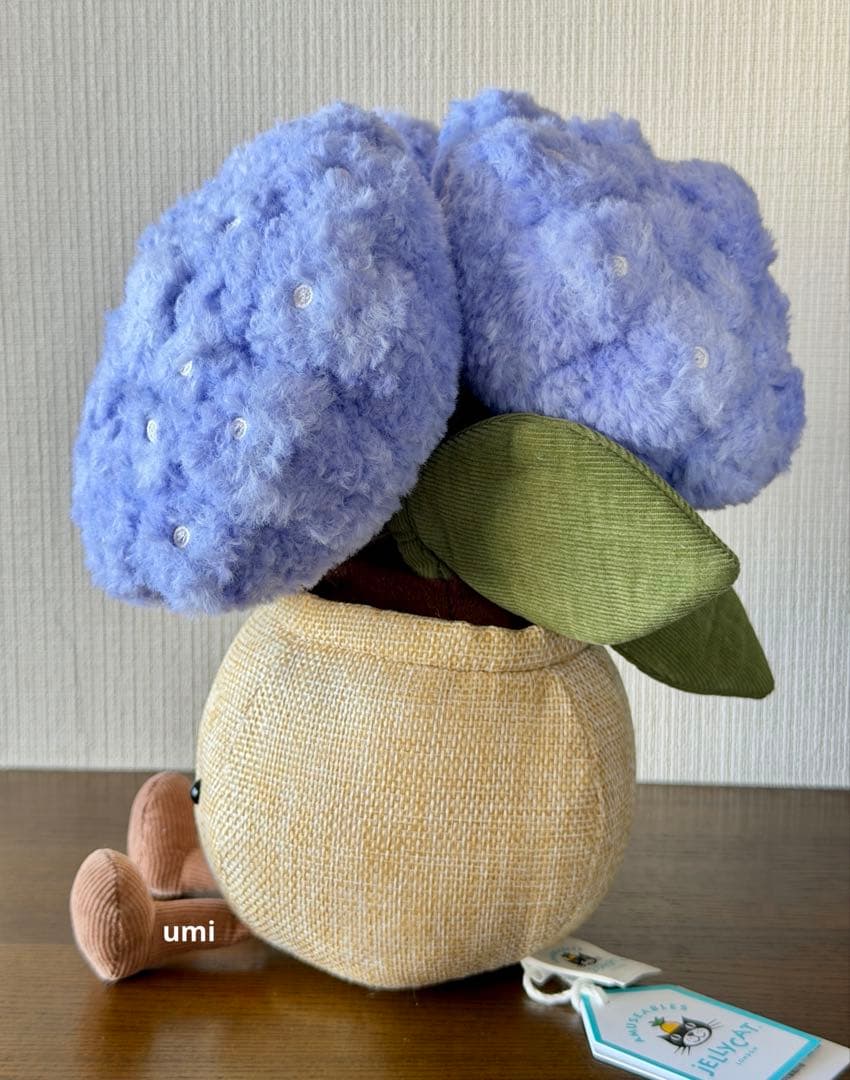 新作  Hydrangea 紫陽花 新品タグ付き