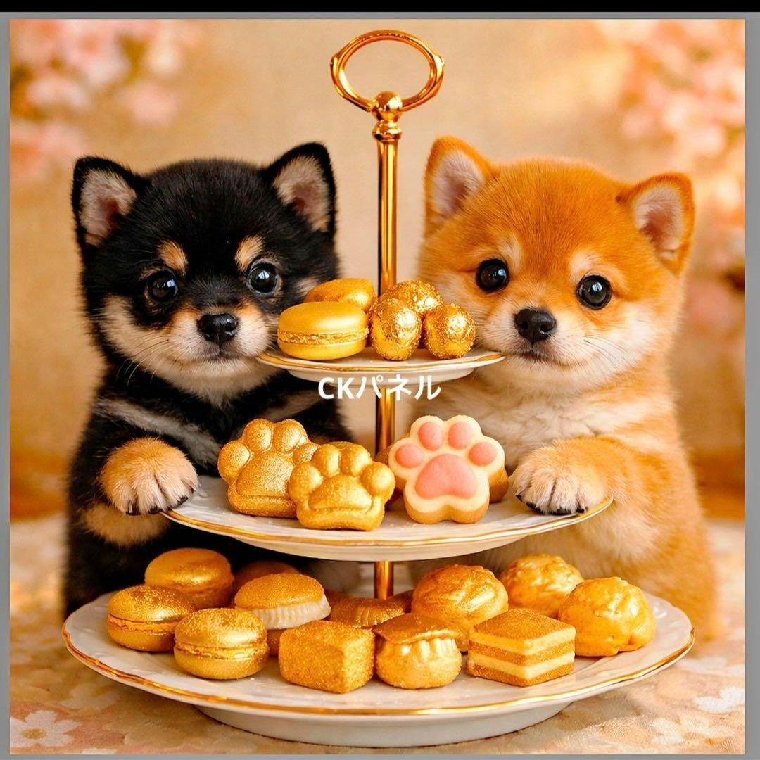 うさぎとさくらんぼパネル生地　ハンドメイド