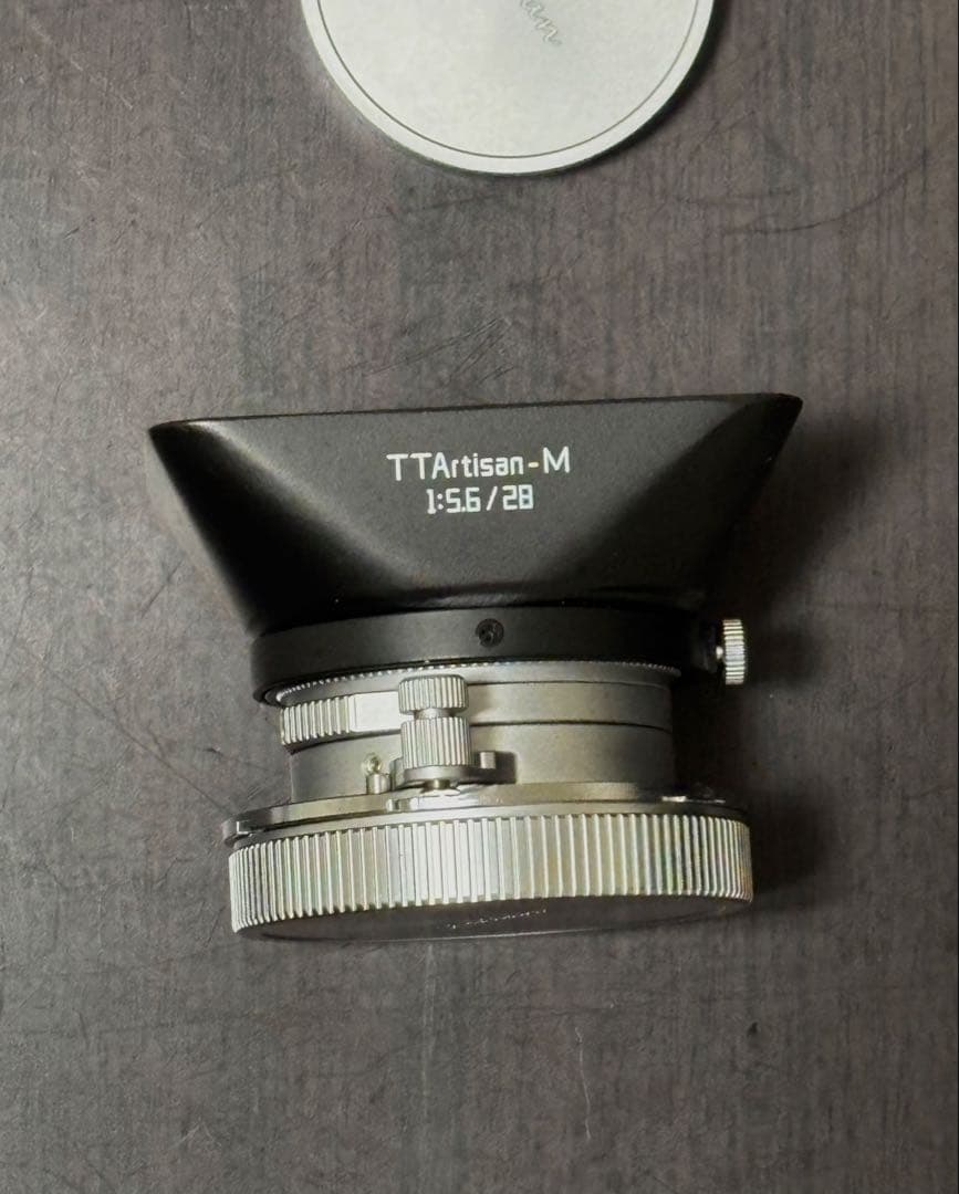 TTArtisan 28mm F5.6 Mマウント シルバー　美品