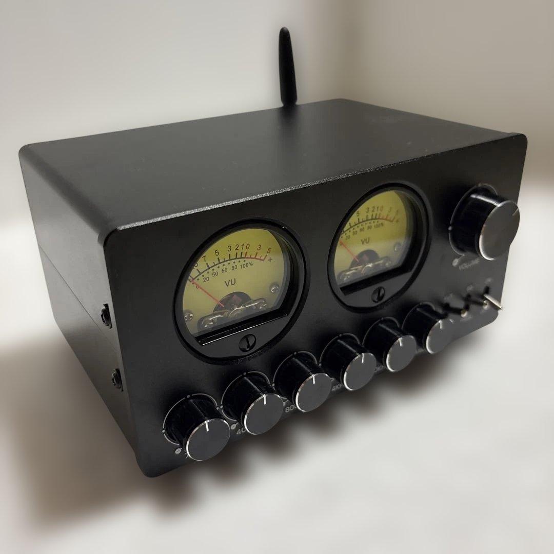 Douk Audio Nobsound プリアンプVU メーター付イコライザー