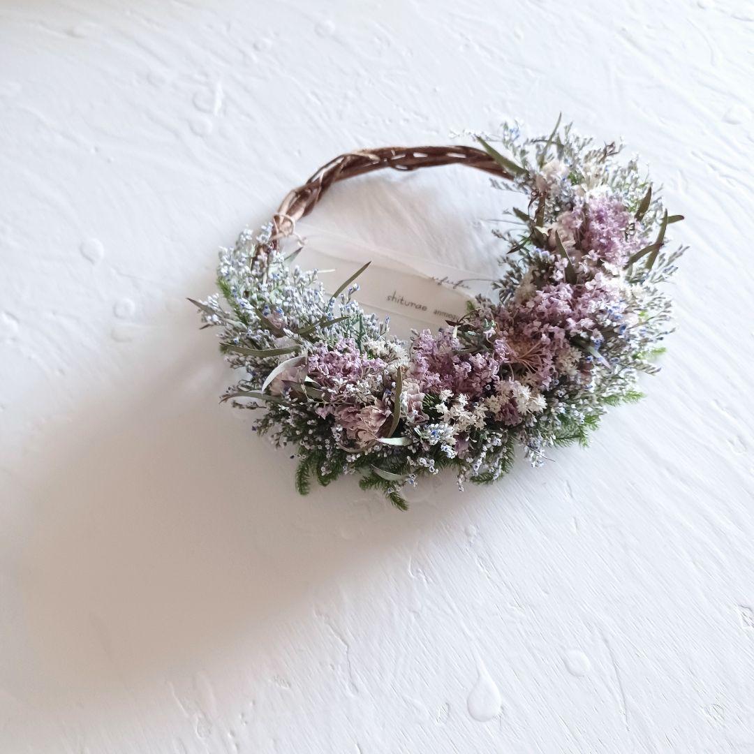 【魔女の棲む森～uraraca 花便り～】ドライフラワー リース 母の日