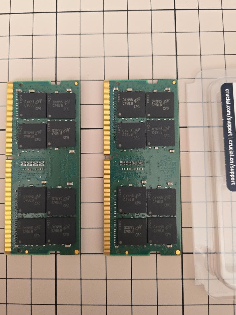 Crucial DDR4-2666 16㎇ 2枚（オリジナルブリスターケース）