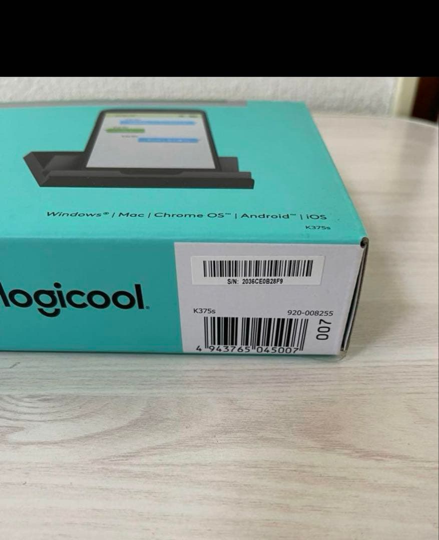 ロジクール ワイヤレスキーボード 無線 K375s