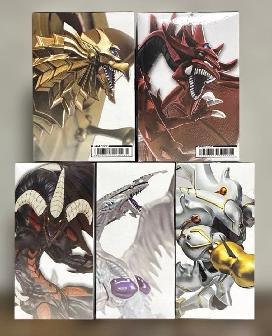 新品未開封　遊戯王 フィギュア　5体セット　匿名配送