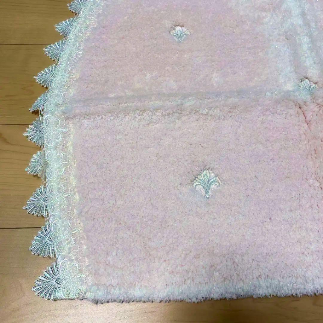 新品未使用　近沢レース　マット　ピンク