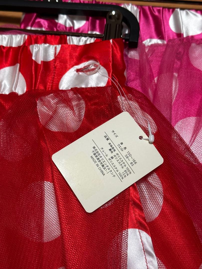 ディズニーリゾート　ミニー　スカート　パルパルーザ　ミニパル