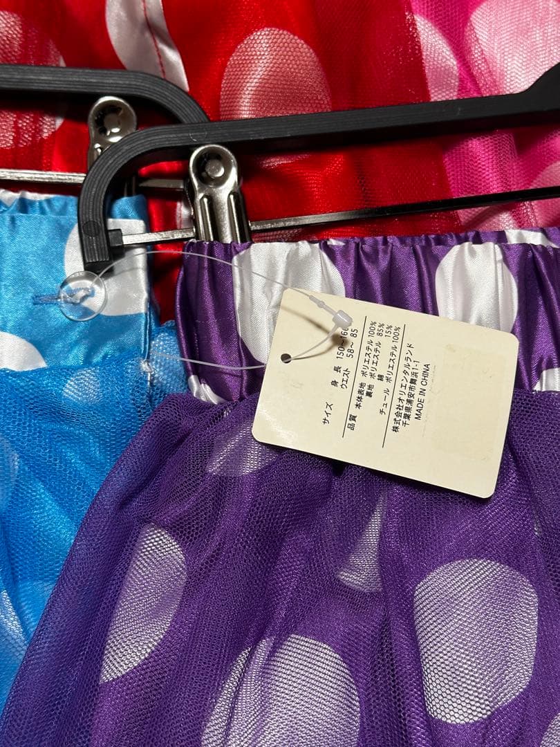 ディズニーリゾート　ミニー　スカート　パルパルーザ　ミニパル