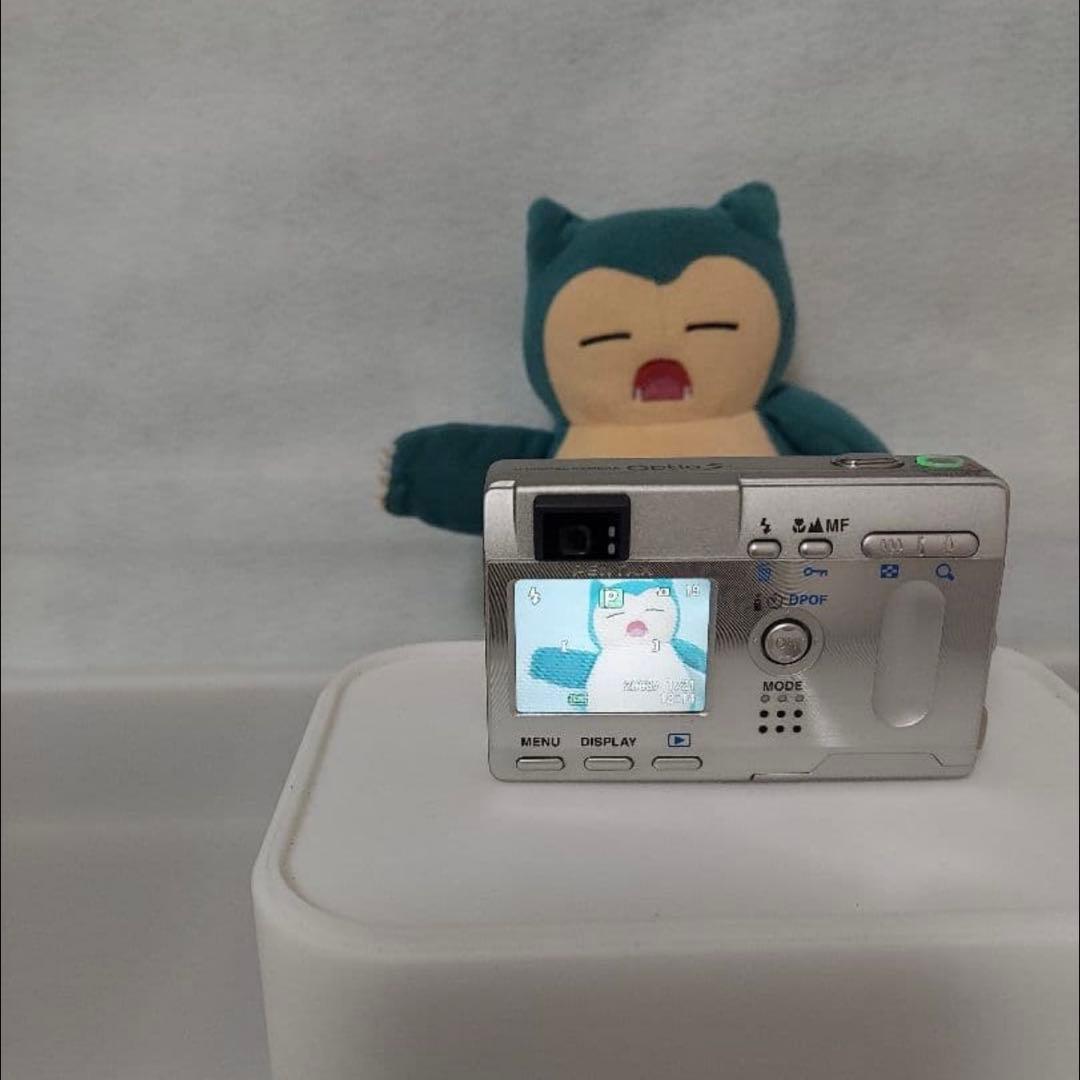 動作確認OK　PENTAX ペンタックス Optio S フルセット