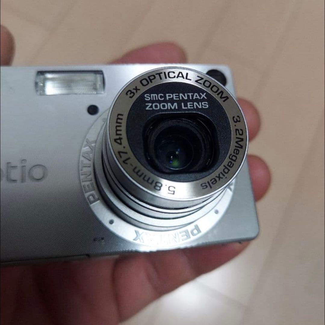 動作確認OK　PENTAX ペンタックス Optio S フルセット