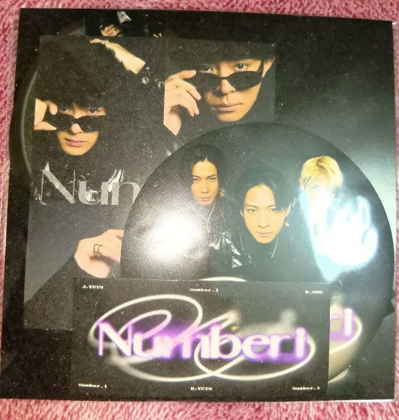 未開封未使用Number-_i Tシャツ　ミニファイル　ステッカーの３点セット