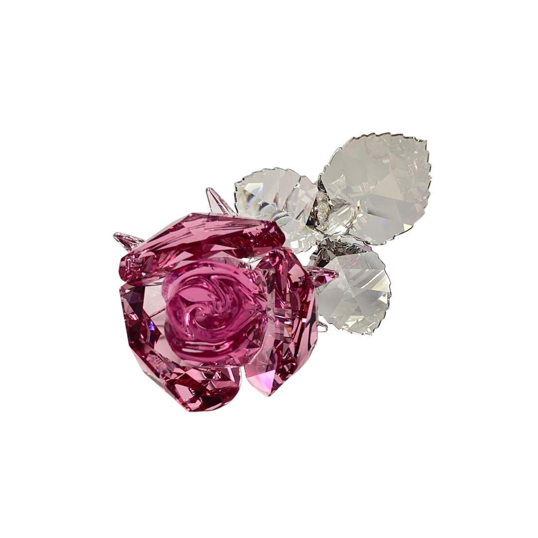 未使用 スワロフスキー SWAROVSKI ブロッサミング ローズ