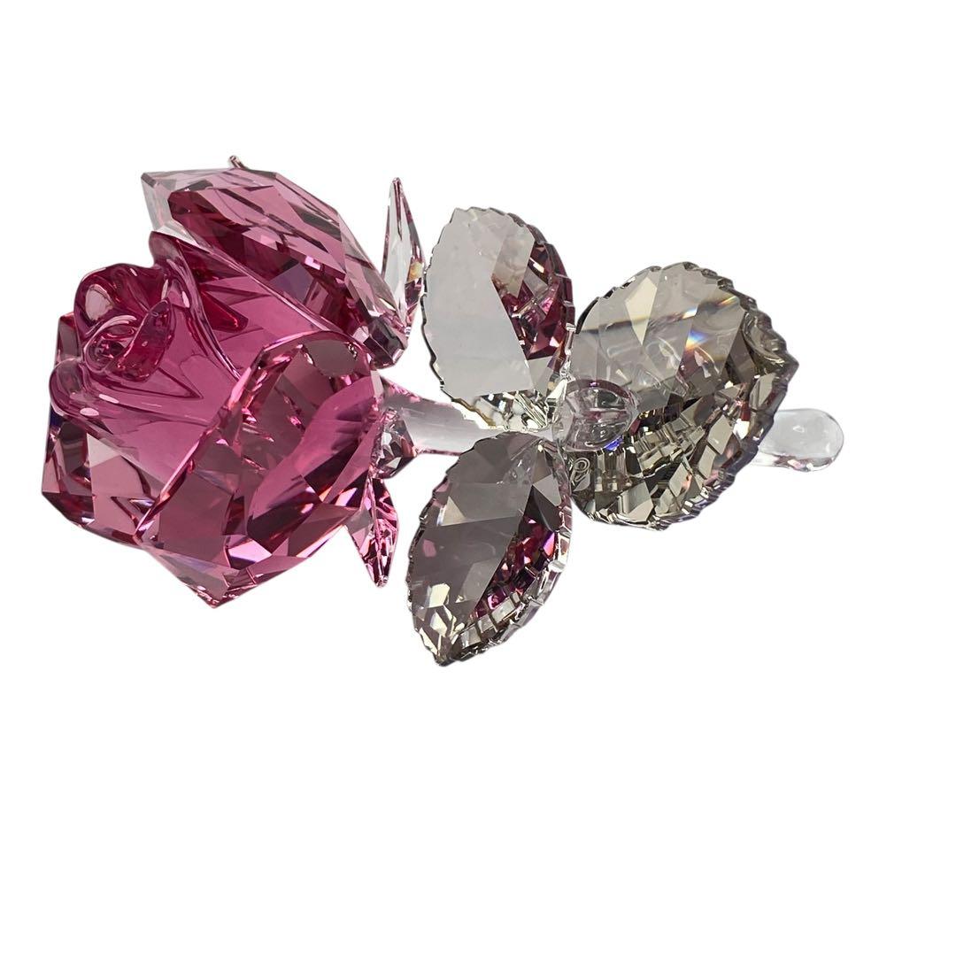 未使用 スワロフスキー SWAROVSKI ブロッサミング ローズ