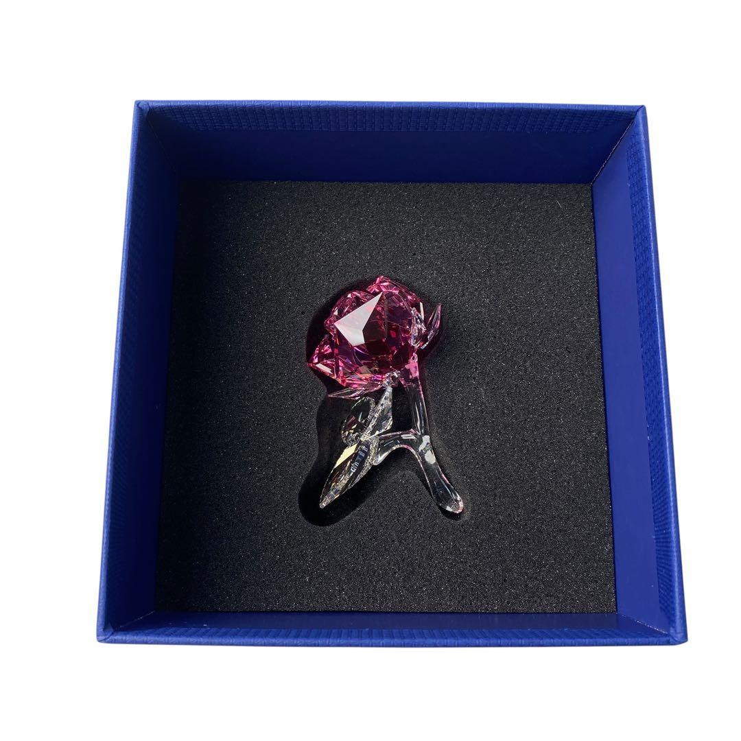 未使用 スワロフスキー SWAROVSKI ブロッサミング ローズ