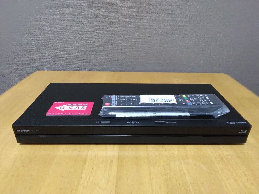 SHARP ブルーレイレコーダー NW510 2番組同時録画　保証付