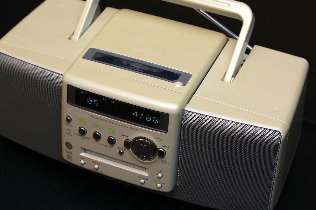 KENWOOD MDX-K1 CD/MD/TUNER コンポ ラジカセ 極美品
