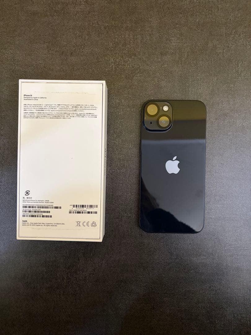iPhone 14 128GB ブラック　simフリー