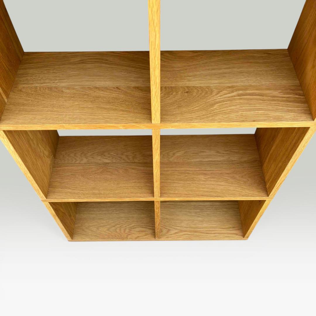 美品　無印良品　スタッキングシェルフ 3段・2列　オーク MUJI 北欧