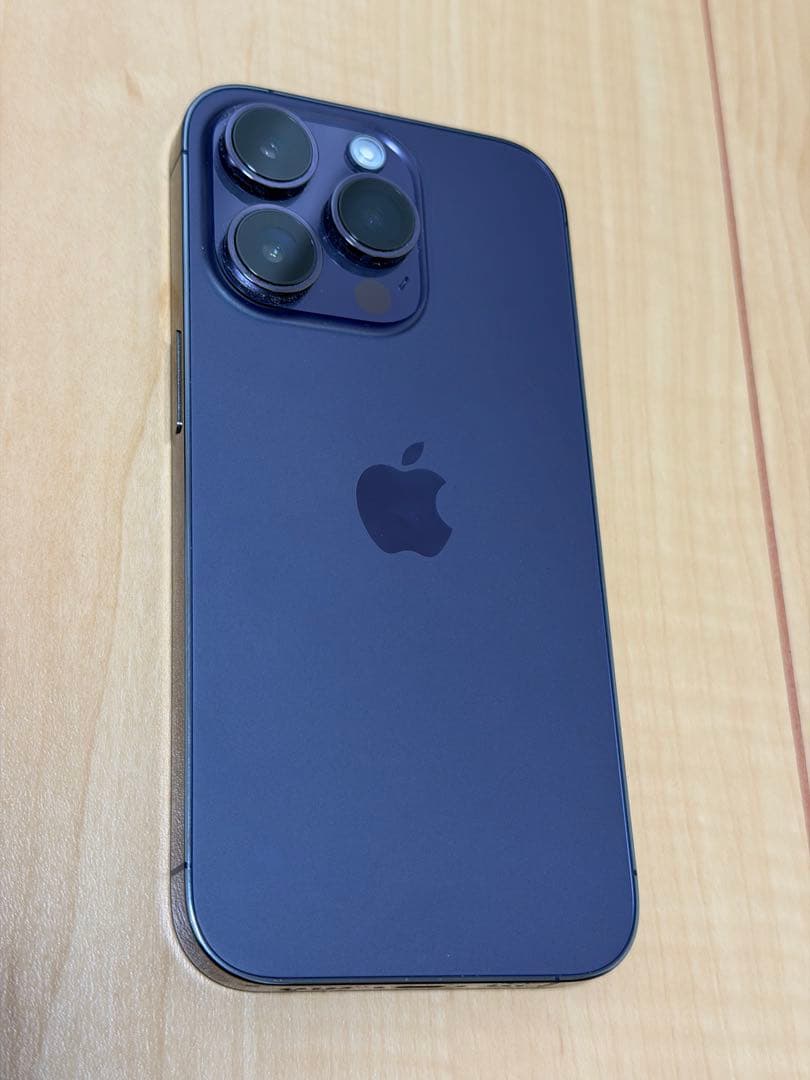 【美品】デュアルSIM iPhone14Pro256GB中国版ディープパープル