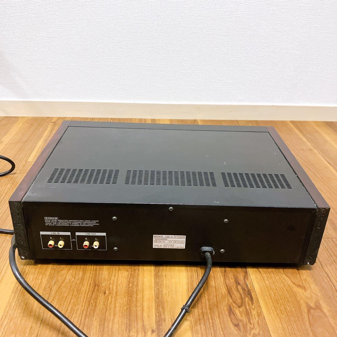 【希少】ソニー　カセットデッキ TC-K333ESR