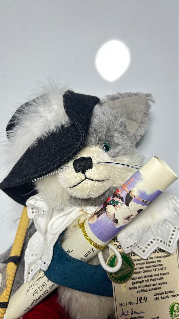 【激レア！！】長靴をはいた猫グリーンハーマン社　限定テディベア