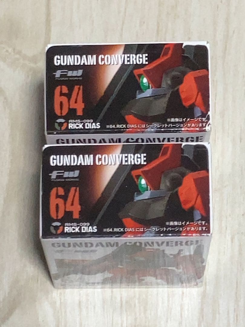 ガンダムコンバージ 64 リックディアス レア+ノーマル2種GUNDAM 新品