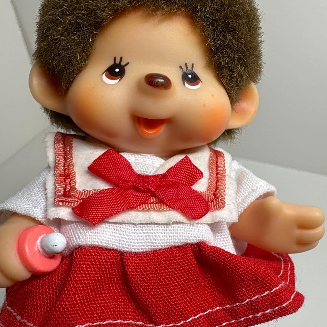 80年代 ソフビ グミ モンチッチ 女の子 monchhichi 1537