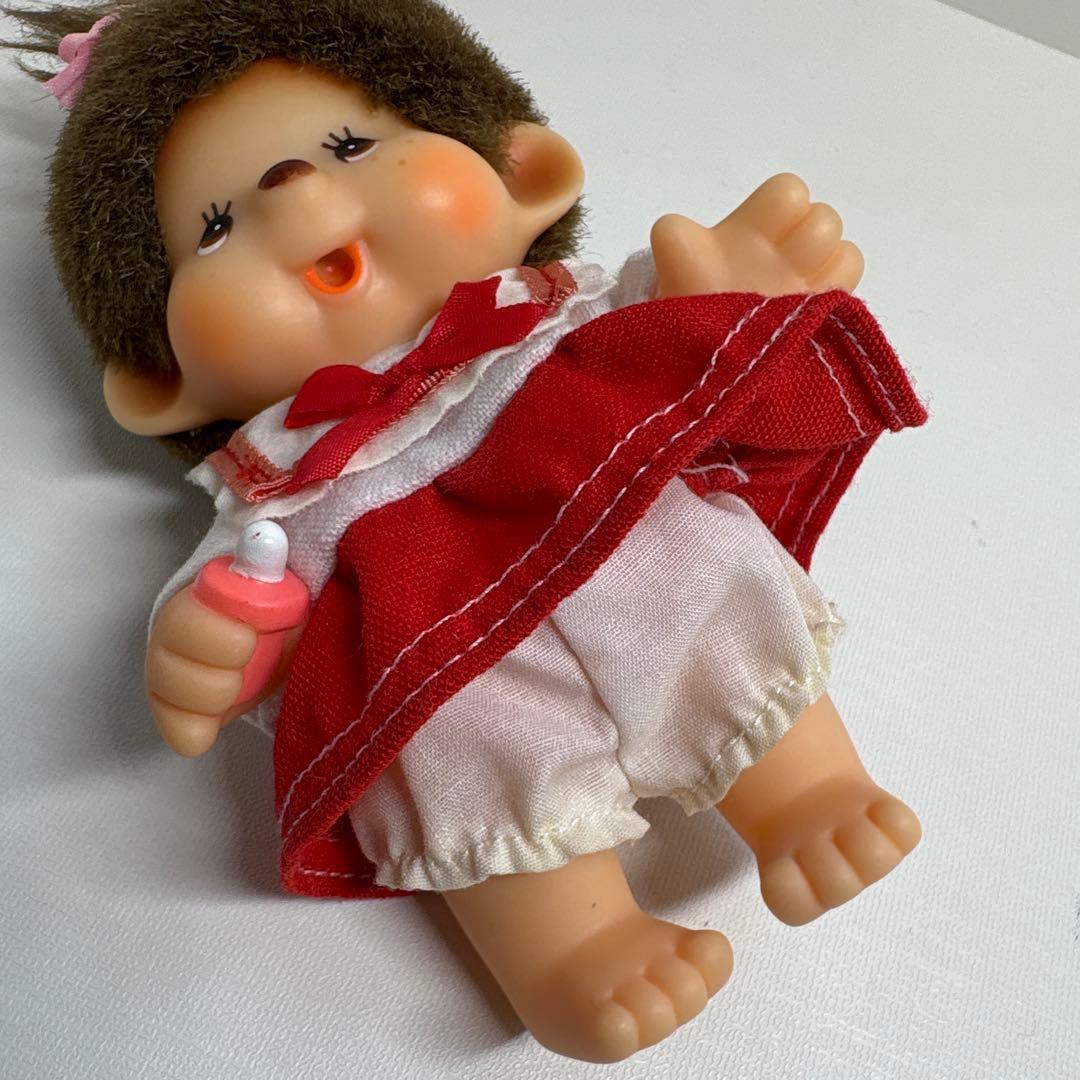 80年代 ソフビ グミ モンチッチ 女の子 monchhichi 1537