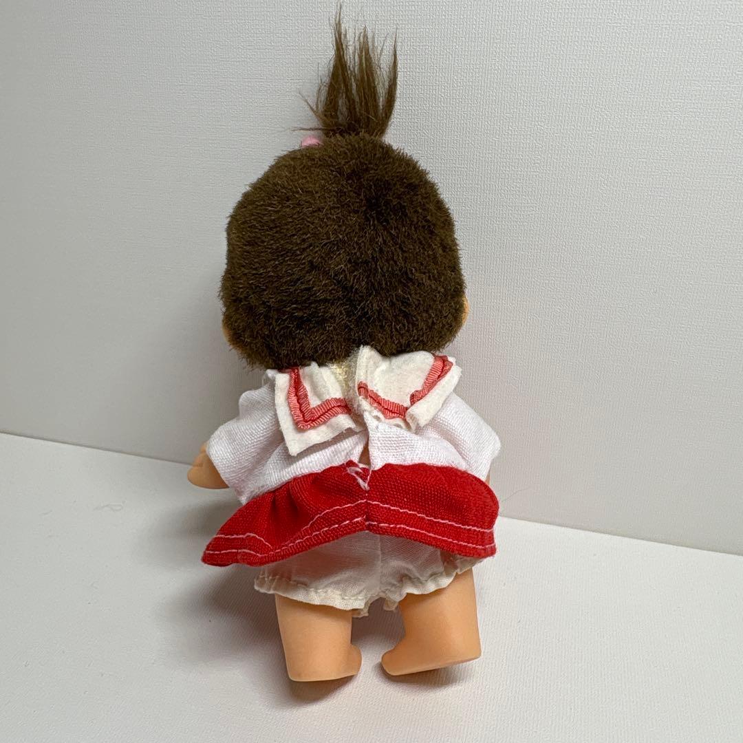 80年代 ソフビ グミ モンチッチ 女の子 monchhichi 1537