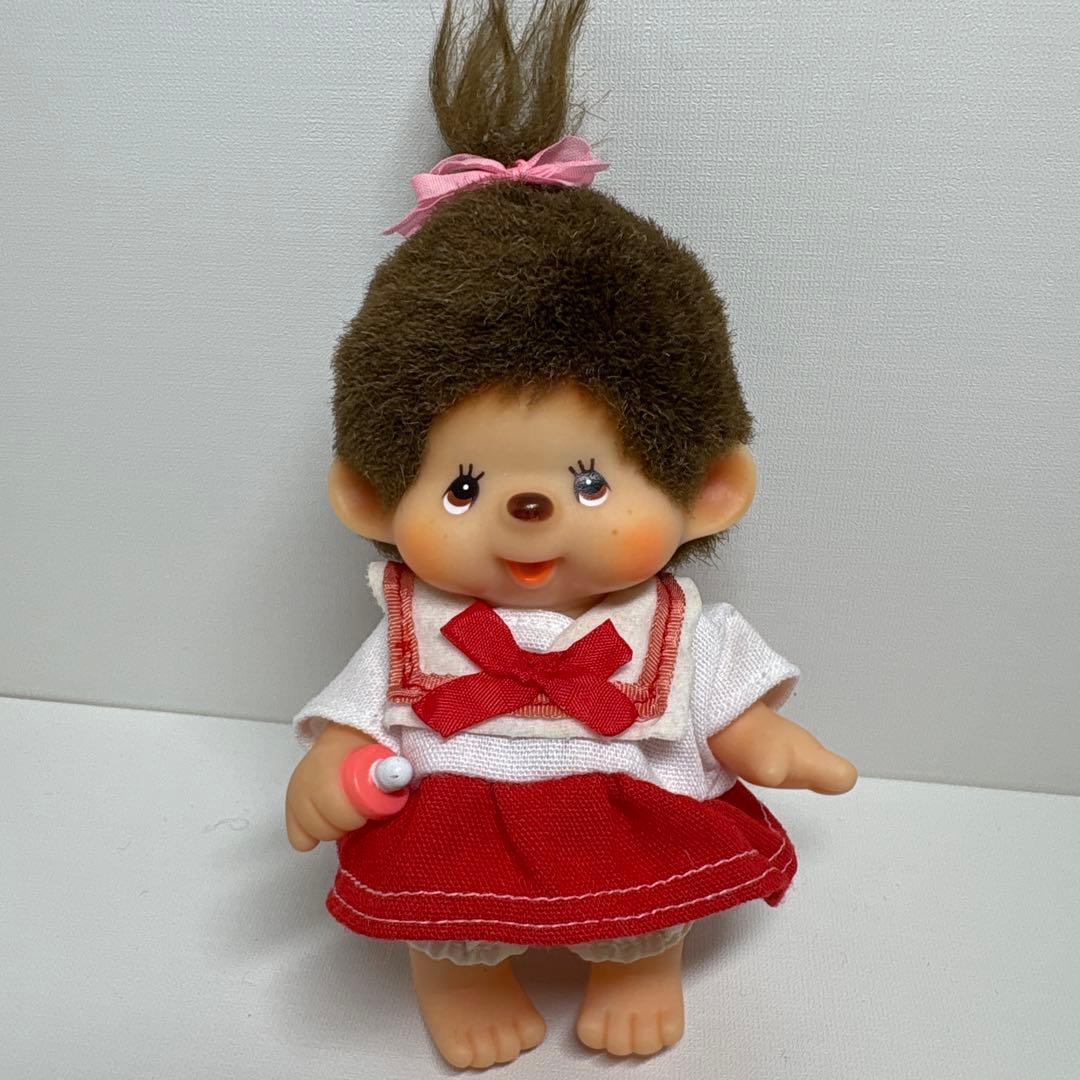 80年代 ソフビ グミ モンチッチ 女の子 monchhichi 1537