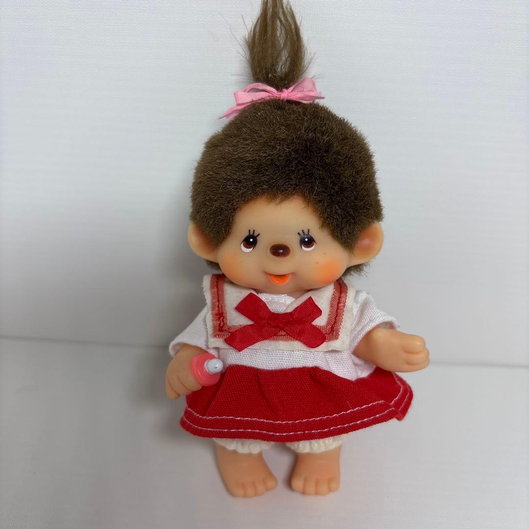 80年代 ソフビ グミ モンチッチ 女の子 monchhichi 1537