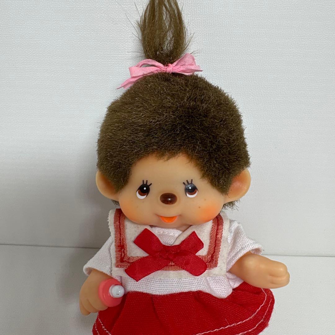 80年代 ソフビ グミ モンチッチ 女の子 monchhichi 1537