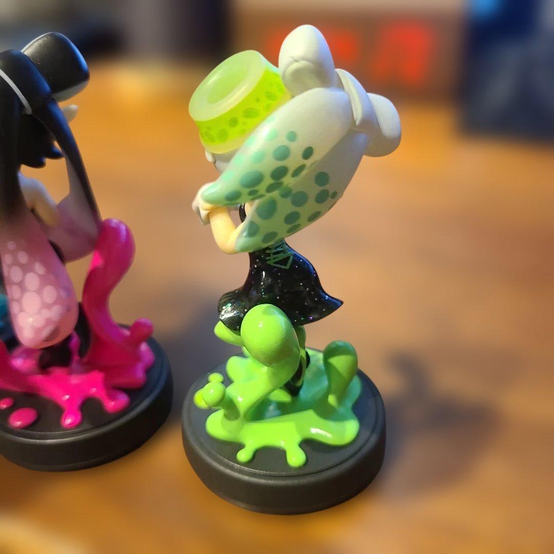 スプラトゥーン アミーボ　amiibo　イイダ　ヒメ　アオリ　ホタル