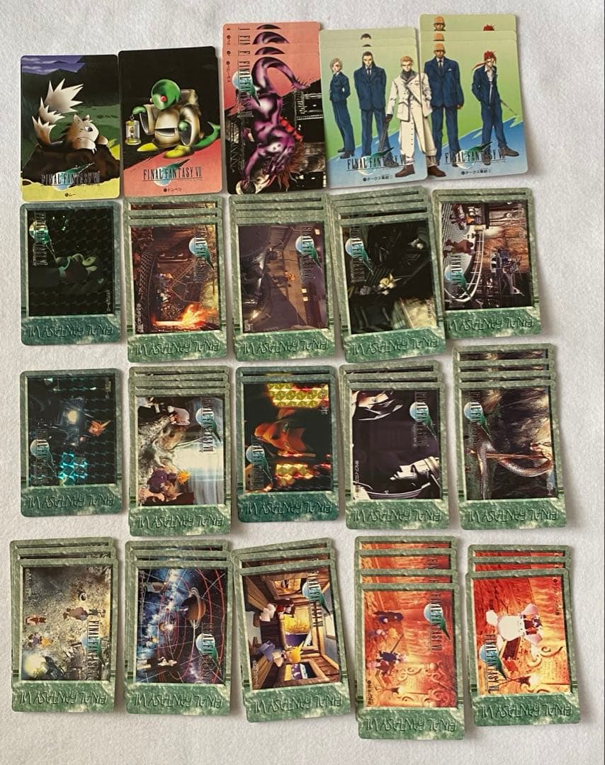 ファイルファンタジー７　カードセット　FINALFANTASY Ⅶ 野村哲也