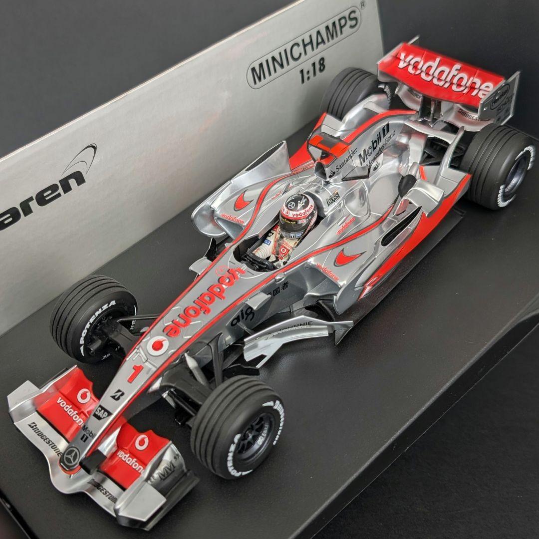 ミニチャンプス 1/18 ボーダフォン マクラーレン MP4-22 F.アロンソ