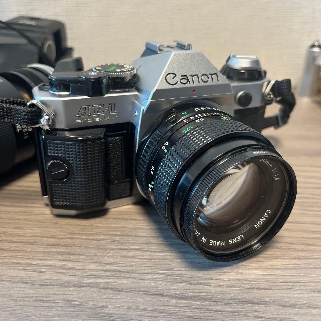Canon AE-1 Program シルバー　FD 50mm F1.4 542