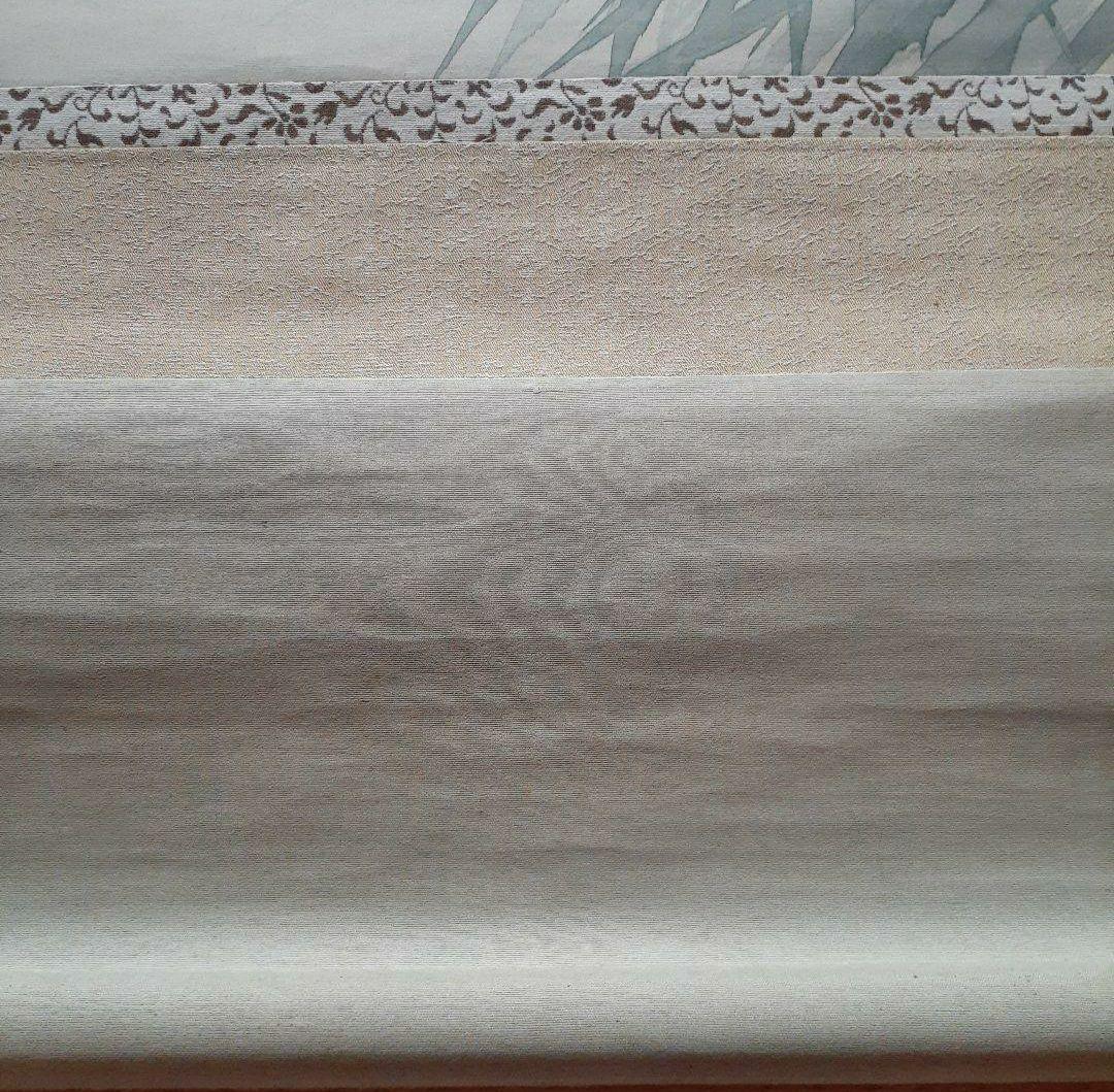 掛け軸/月下の鳥？