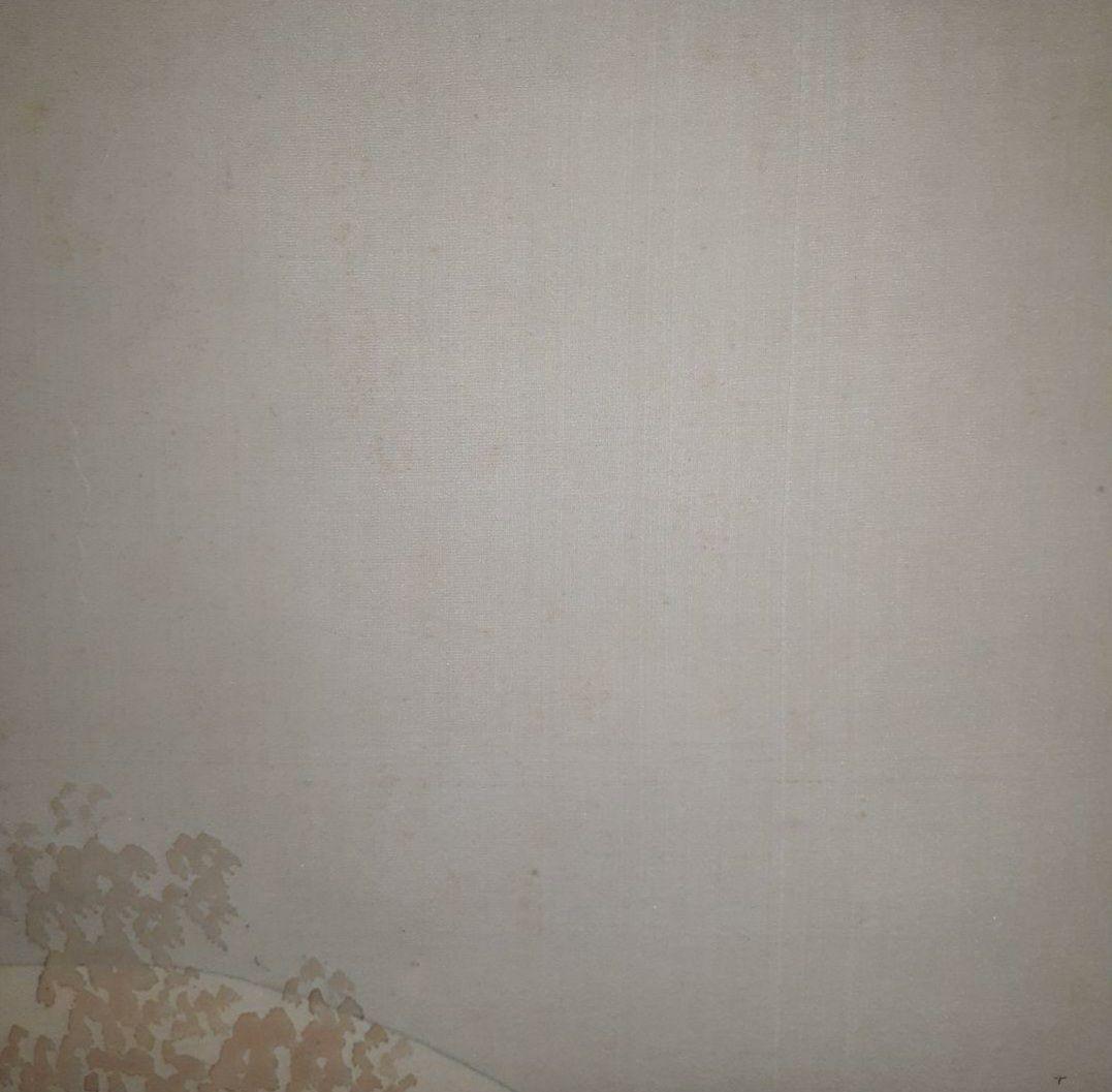 掛け軸/月下の鳥？