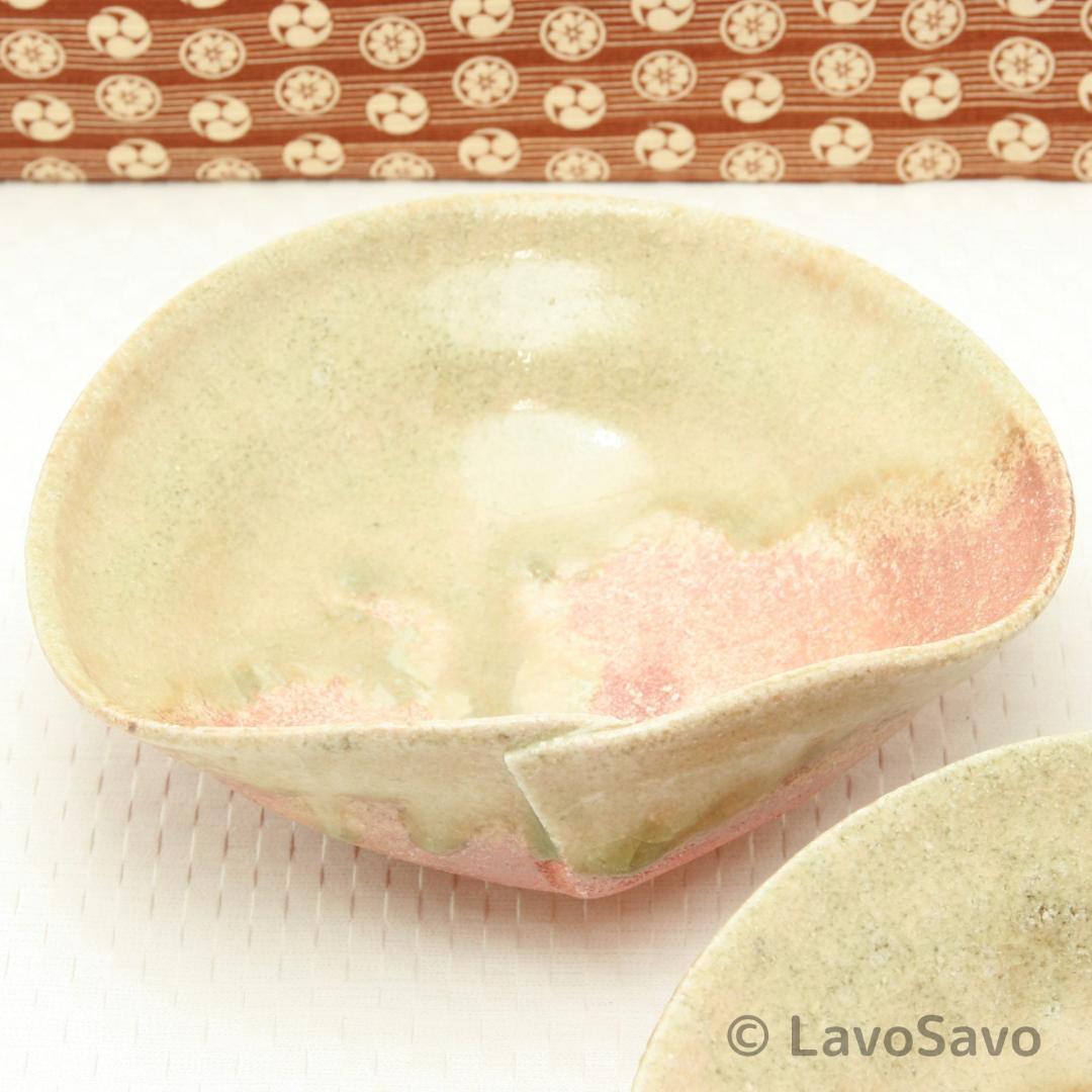 ☆美品☆ 信楽焼 土山窯 杉本睦子 濃緋 小鉢 3客セット