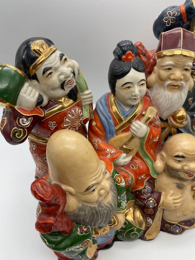 七福神　陶器製 九谷焼