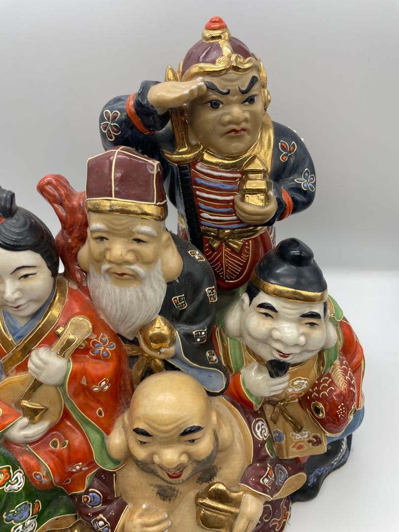 七福神　陶器製 九谷焼