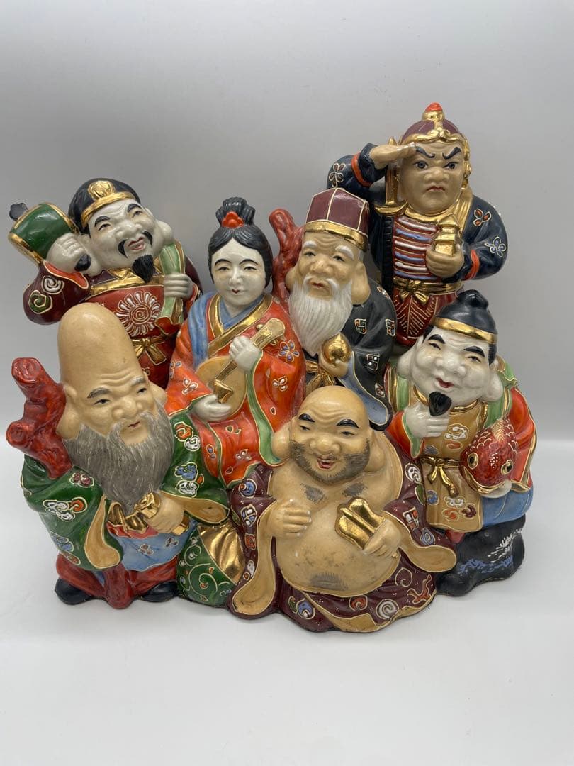 七福神　陶器製 九谷焼