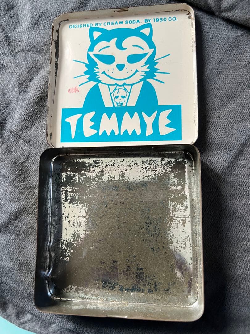 TEMMYE 缶ケース　クリームソーダ　80s