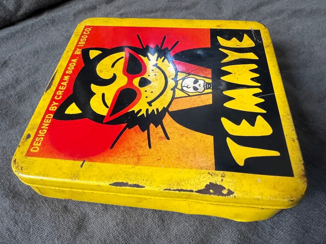 TEMMYE 缶ケース　クリームソーダ　80s