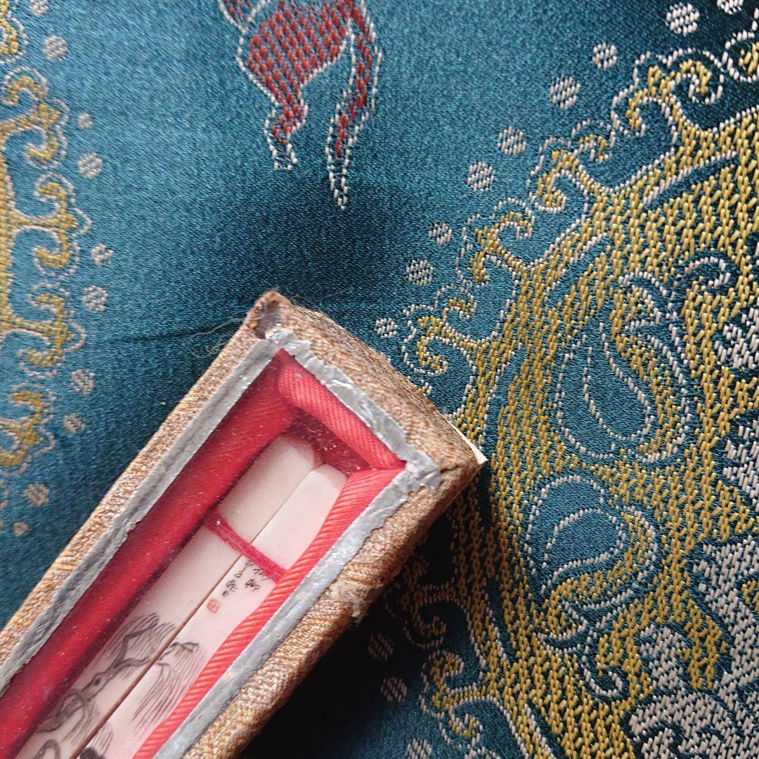 飾り箸昭和レトロ箱入り骨董