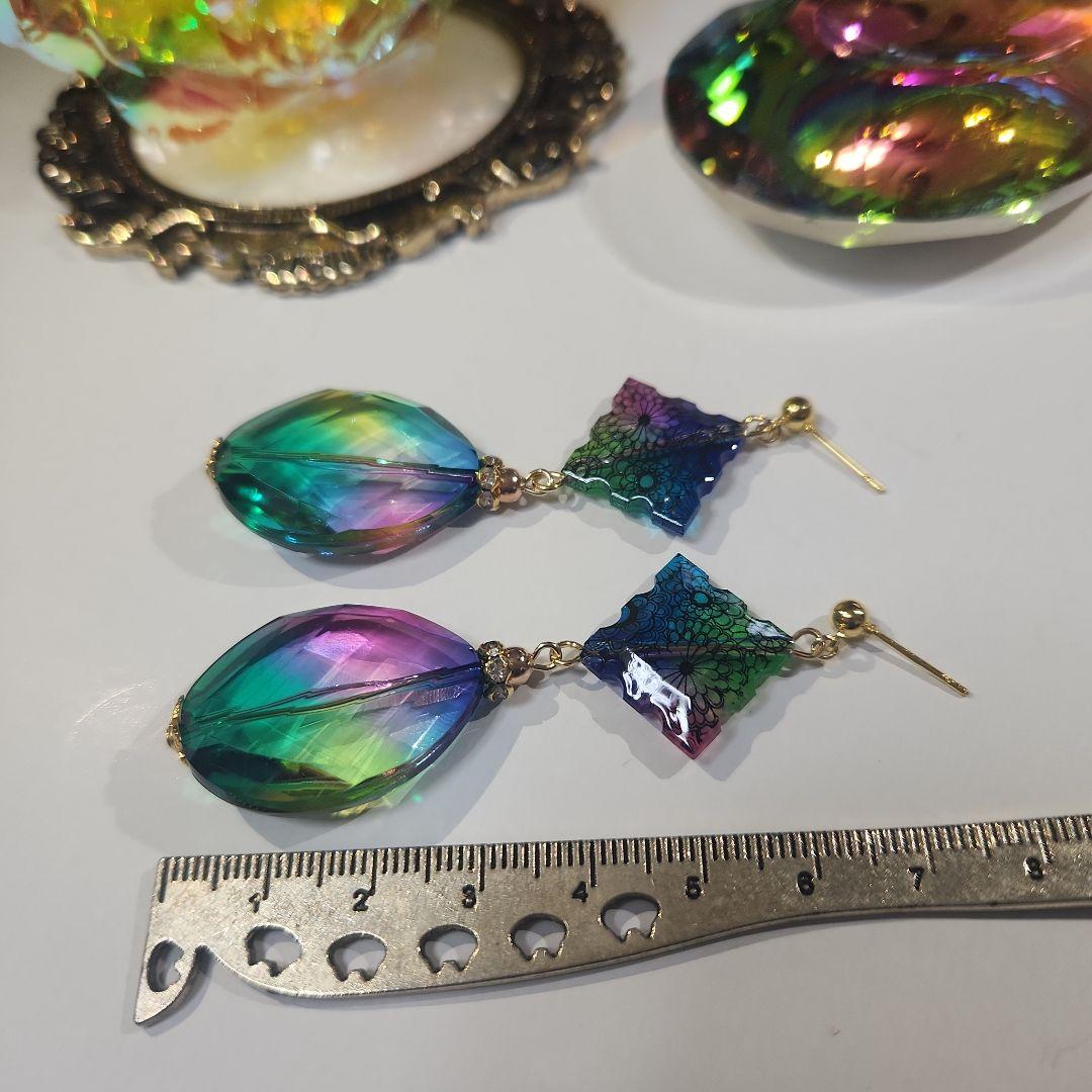 ハンドメイドピアス3201