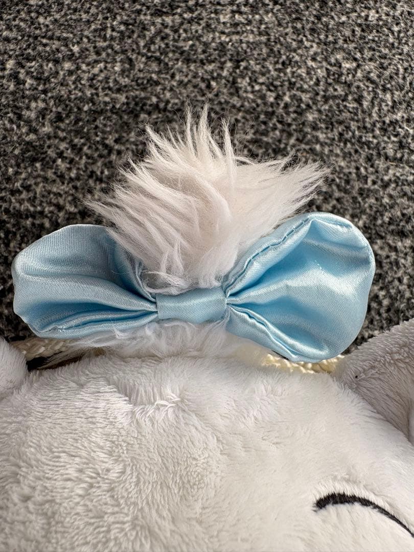 【美品お買得‼️】ディズニー　水色マリーちゃん　がま口ショルダーバッグ