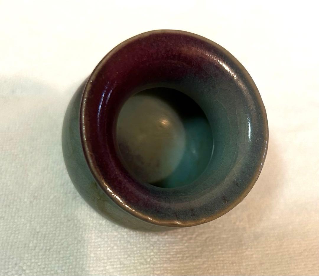 中国　北宋　鈞窯　香炉　古箱付き