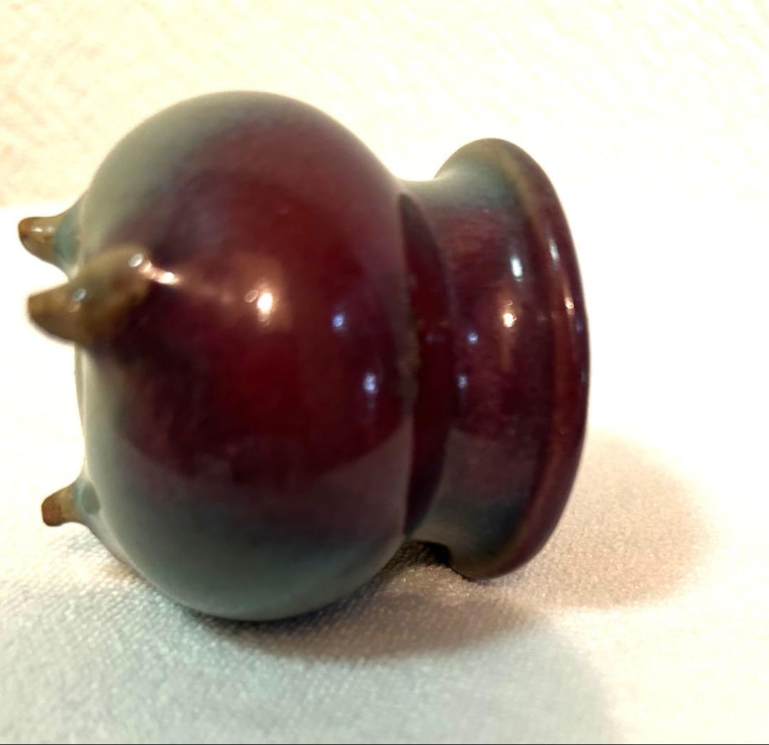 中国　北宋　鈞窯　香炉　古箱付き